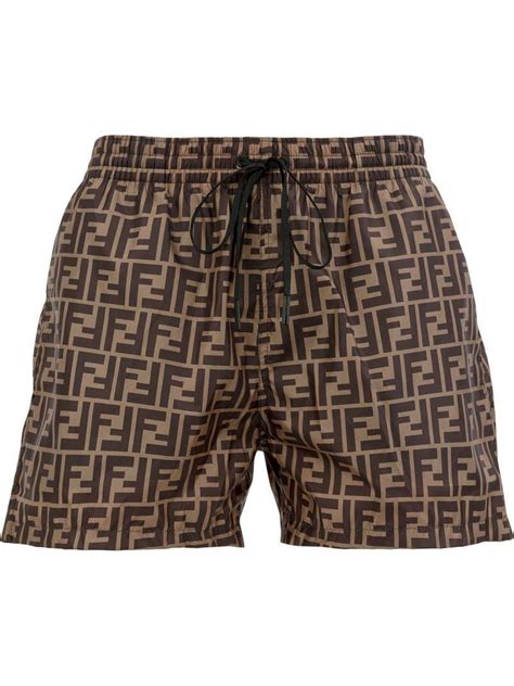 mens fendi trunks|fendi high waisted jeans shorts.